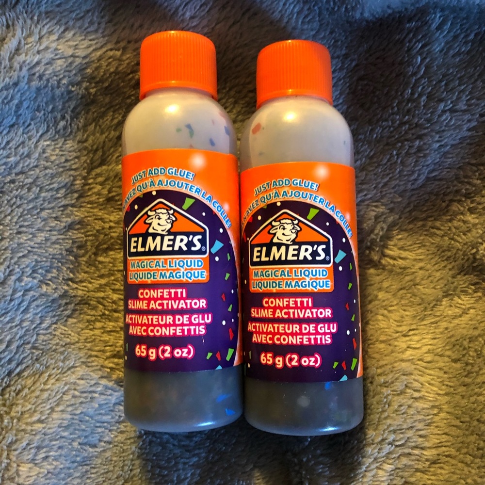 🥂2/$15 New Elmer’s Glue Confetti Slime Activator Bundle
